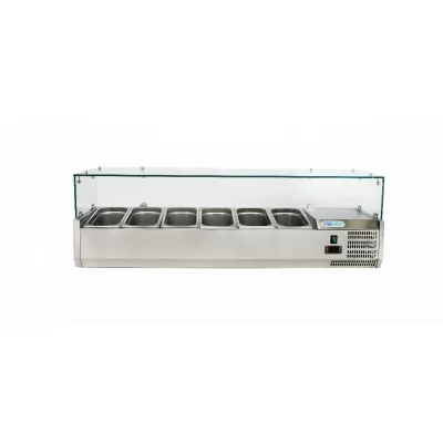 Купить Вітрина холодильна Forcold G-VRX1400-330 (6хGN 1/4)