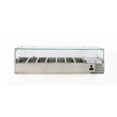 Купить Вітрина холодильна Forcold G-VRX1500-330 (7хGN 1/4)