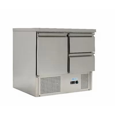 Купить Стіл холодильний 1 двері + 2 ящика без борта Forcold G-S9012D-FC