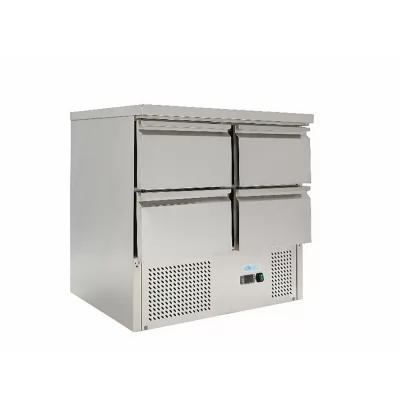 Купить Стіл холодильний 4 висувних ящика без борта Forcold G-S9014D-FC
