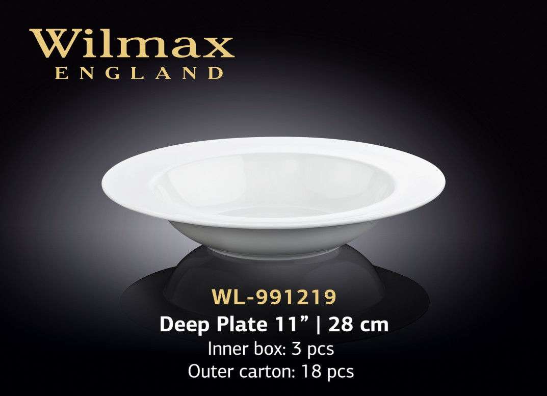Wilmax Тарелка глубокая круглая 280 мм