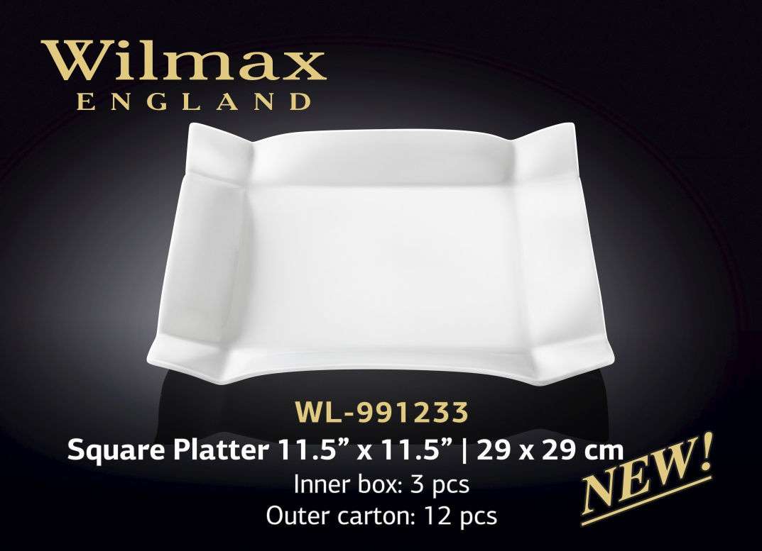 Wilmax Блюдо квадратное 290х290 мм