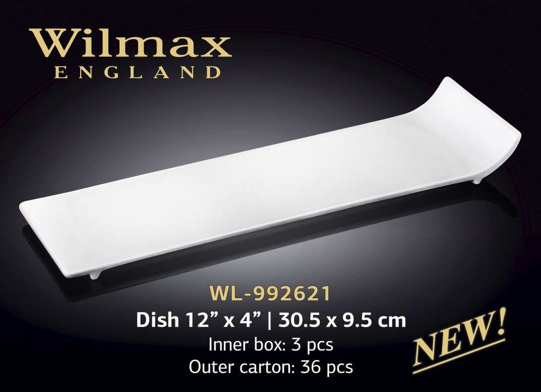 Wilmax Блюдо прямоугольное 305х95 мм