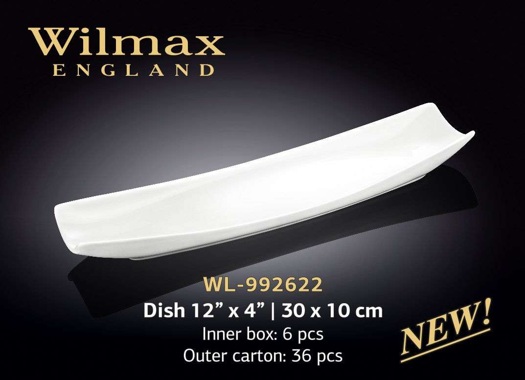 Wilmax Блюдо прямоугольное 300х100 мм