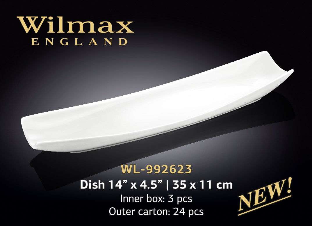 Wilmax Блюдо прямоугольное 350х110 мм