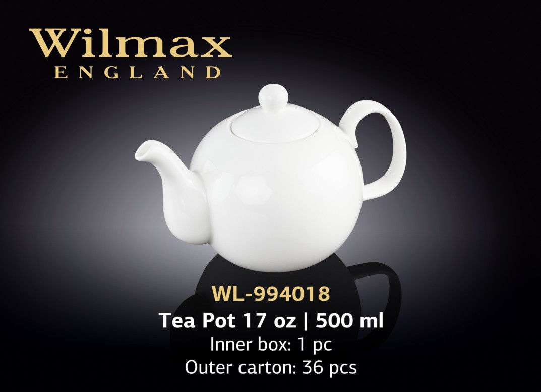 Wilmax Чайник заварочный 500 мл Color 4018