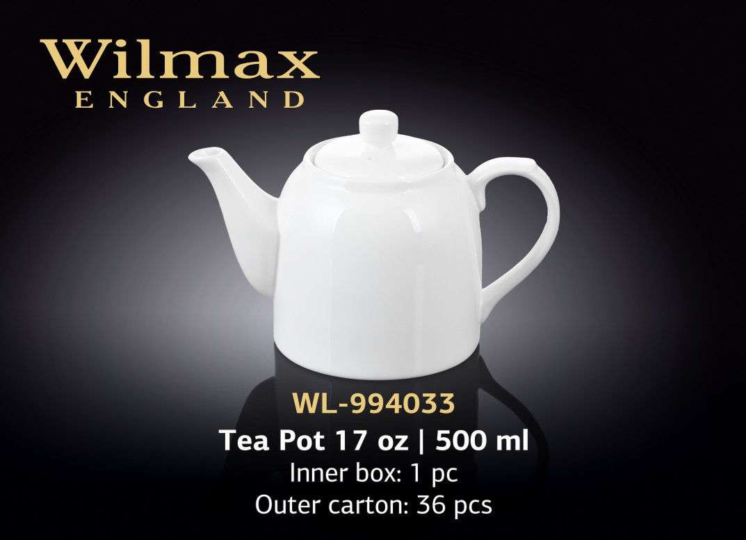 Wilmax Чайник заварочный 500 мл Color 4033