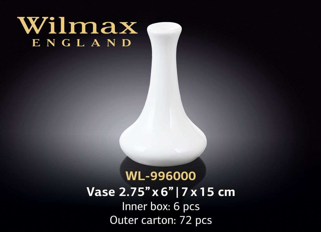 Wilmax Ваза 150х70 мм