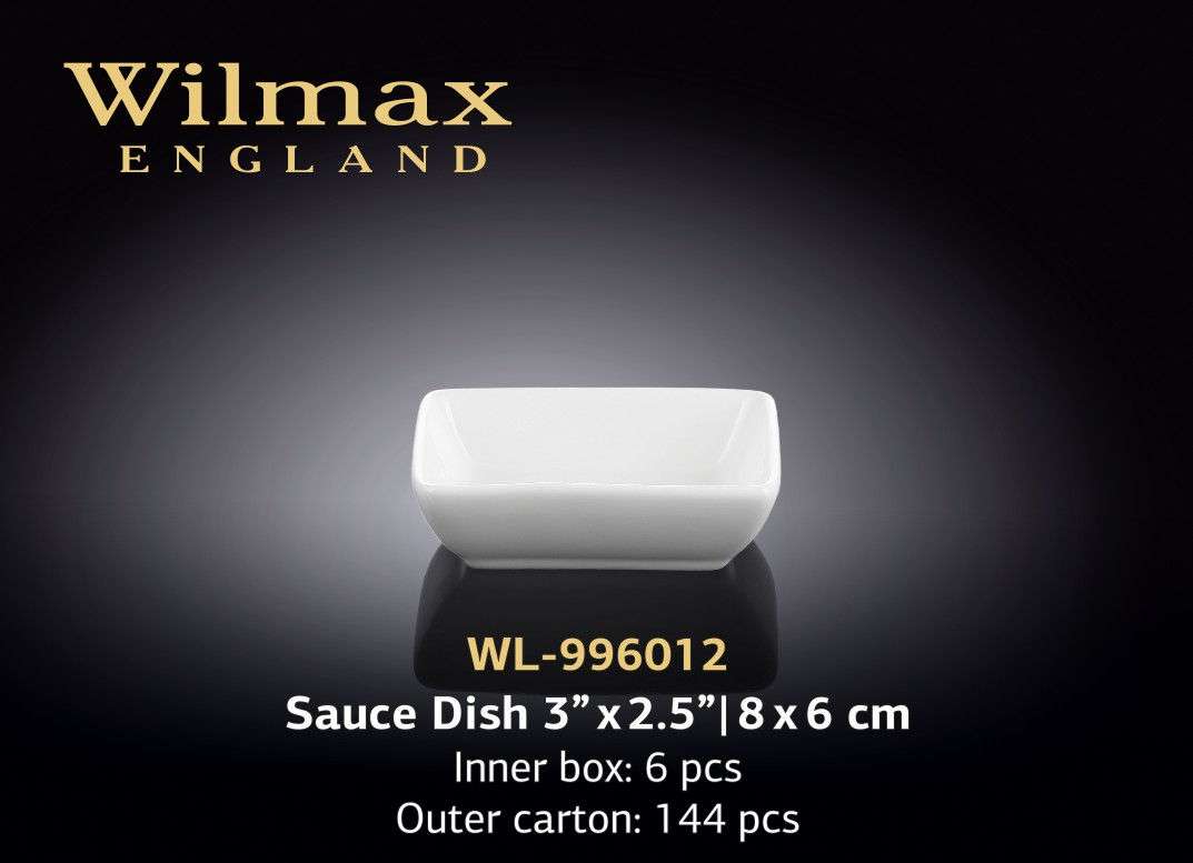 Wilmax Блюдо для соєвого соусу 80х60 мм