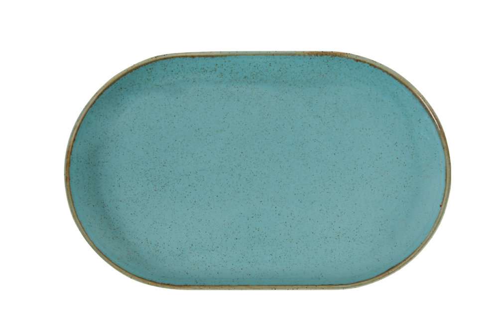 Porland Seasons Turquoise Блюдо овальне 320 мм