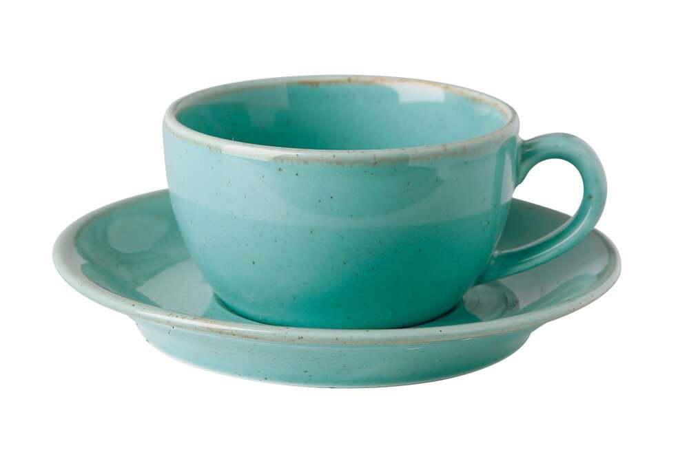 Porland Seasons Turquoise Чашка чайна 200 мл з блюдцем 160 мм в наборі
