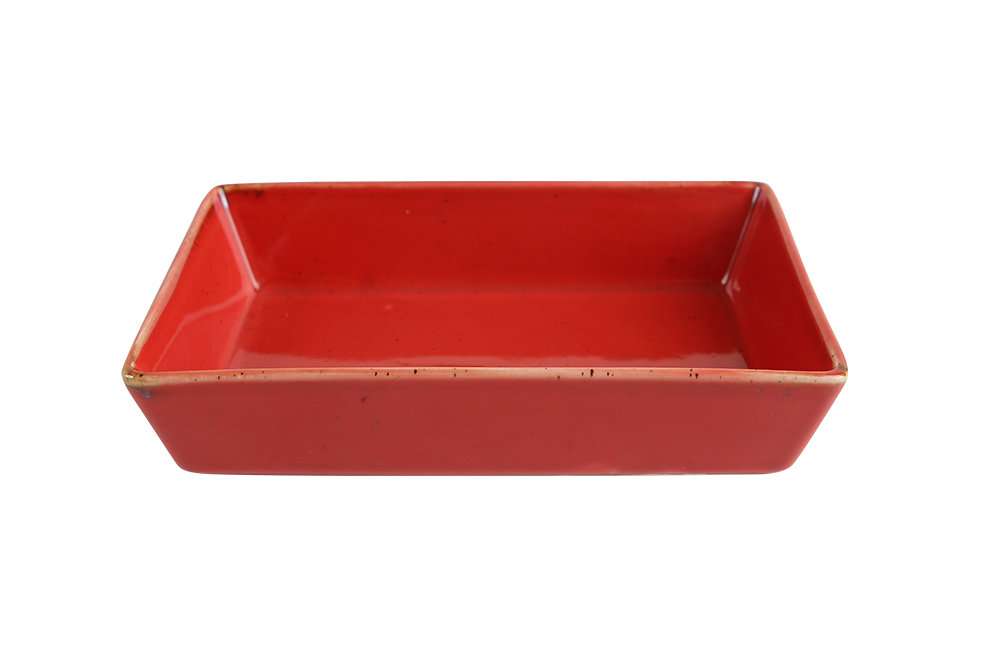 Porland Seasons Red Салатник прямокутний 160 мм