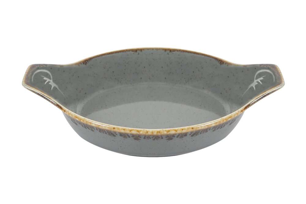 Porland Seasons Dark Gray Блюдо для запекания d-210 мм