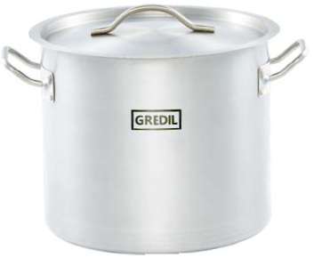 Каструля висока з кришкою Gredil 9 л (011245)