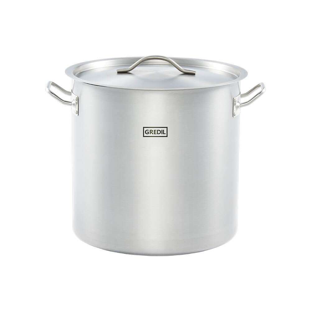 Каструля висока з кришкою Gredil 36,6 л (011365)