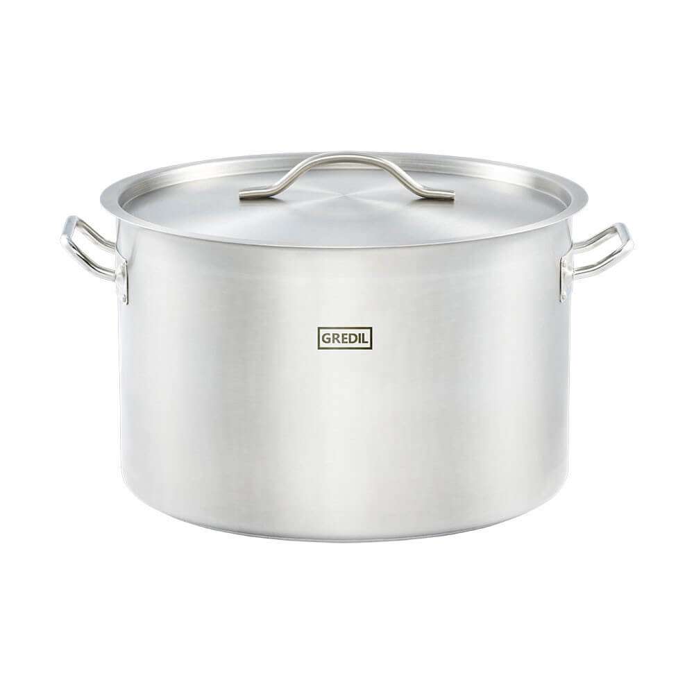Каструля середня з кришкою Gredil 22,4 л (012365)