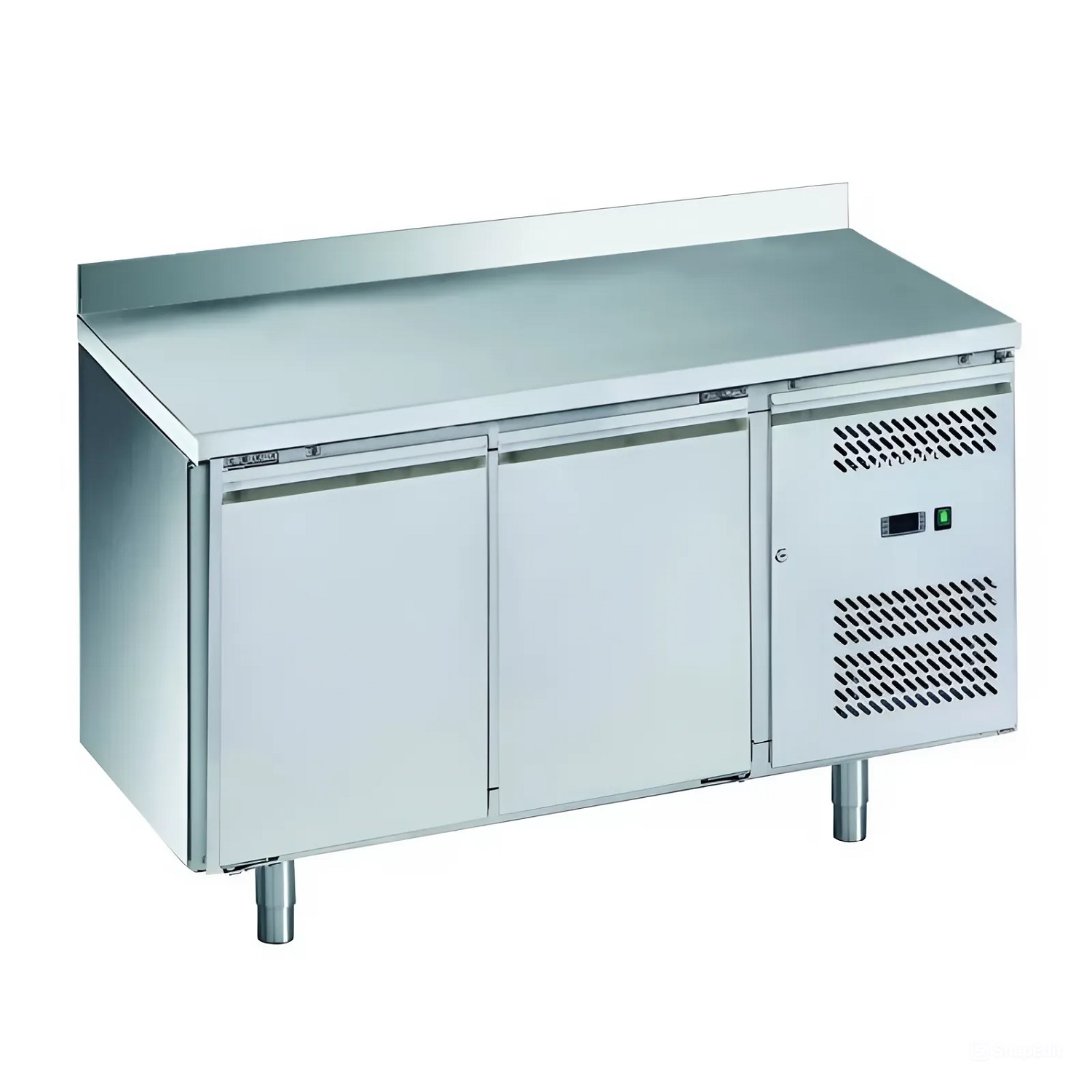 Стіл морозильний 2-х дверний з бортом Atelier А-GN2200BT