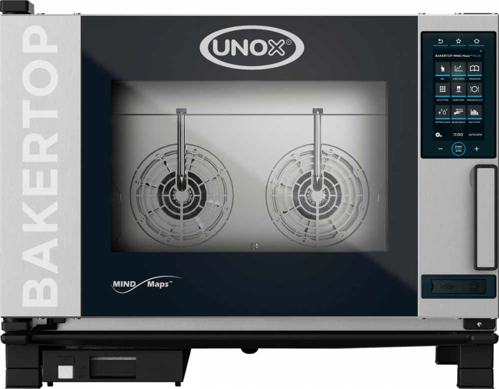 Пароконвектомат BakerTop PLUS Unox XEBC-04EU-EPRM 