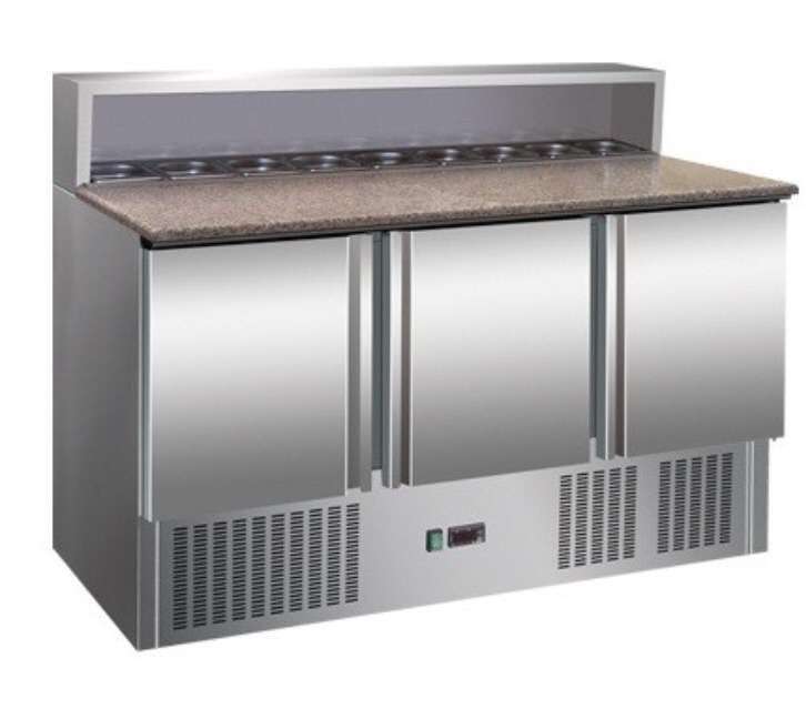 Стол холодильный для пиццы 3-х дверный Cooleq PS903