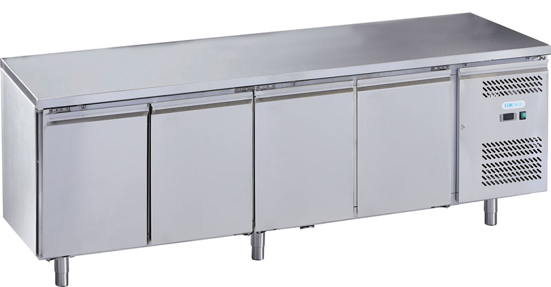 Стол холодильный 4-х дверный без борта Forcold G-GN4100TN-FC