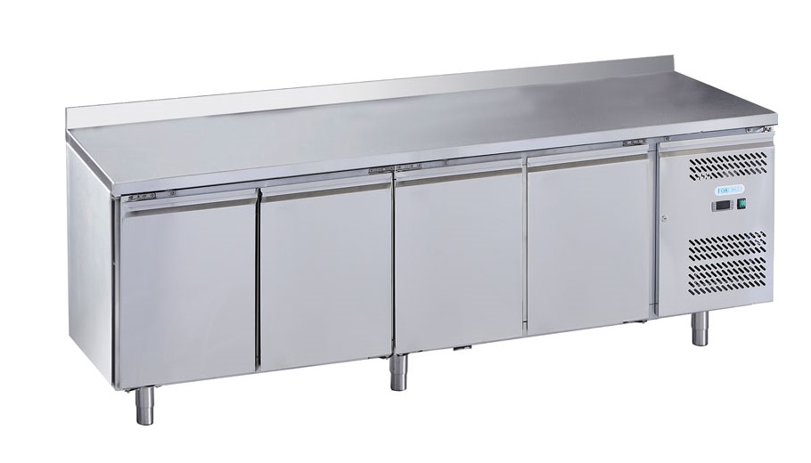Стіл морозильний 4-х дверний з бортом Forcold G-GN4200BT-FC