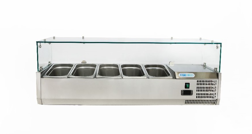 Вітрина холодильна Forcold G-VRX1200-330 (5хGN 1/4)
