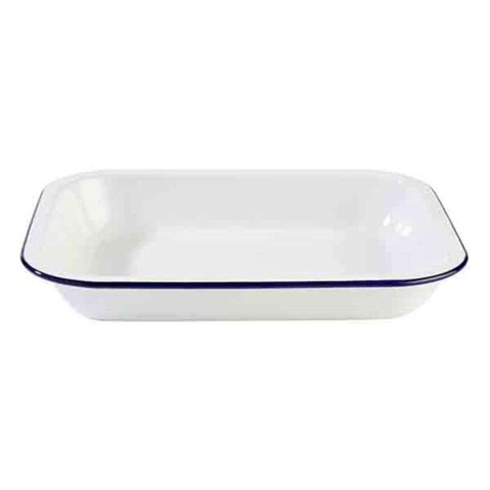 Блюдо емальоване прямокутне "Enamelware", 280x230 мм, h-45 мм, 1,9 л
