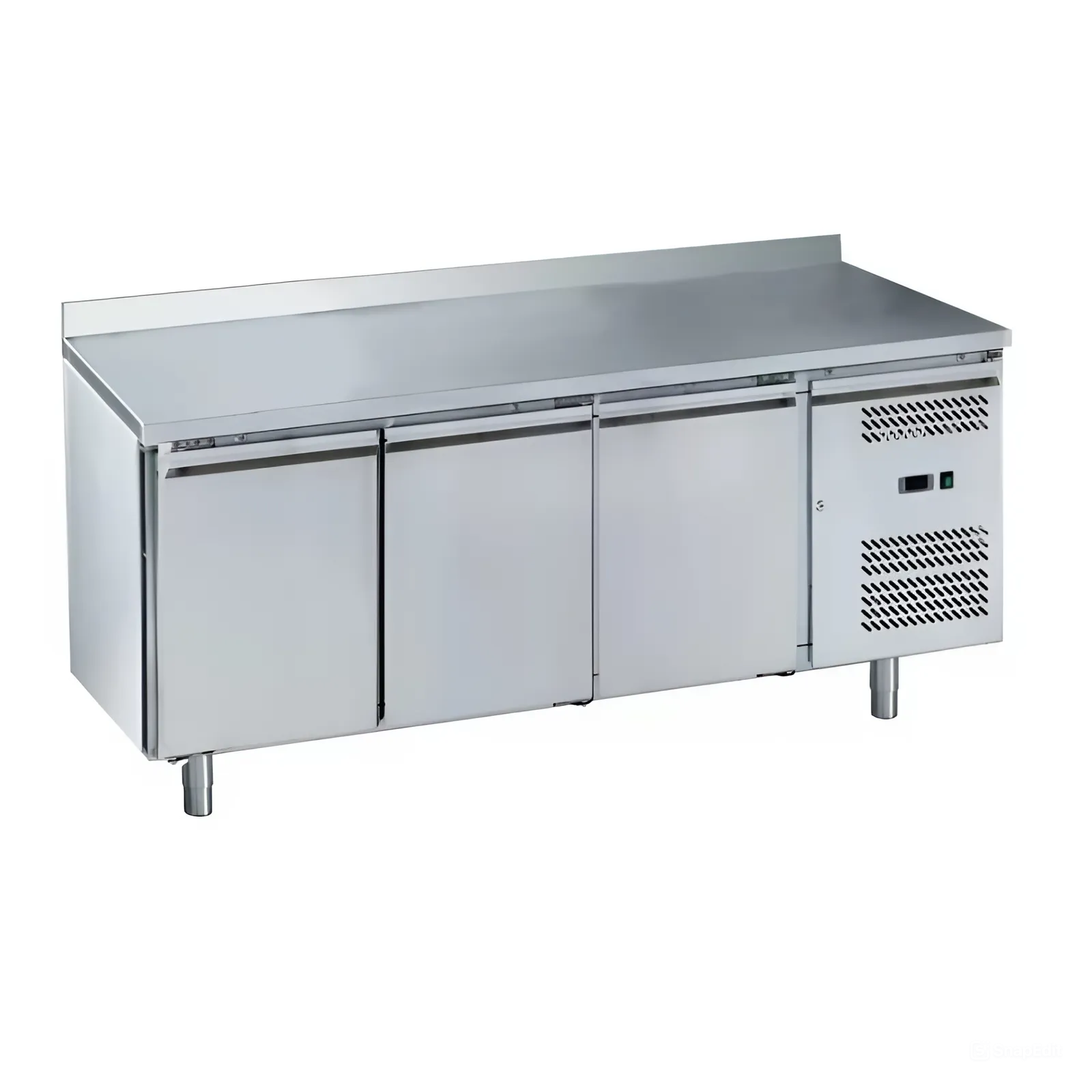 Стіл холодильний 3-х дверний з бортом Atelier А-GN3200TN