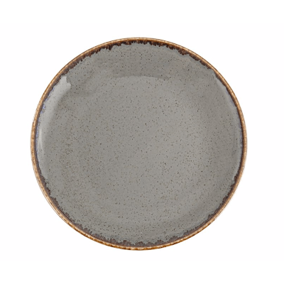 Porland Seasons Dark Grey Тарелка круглая 300 мм