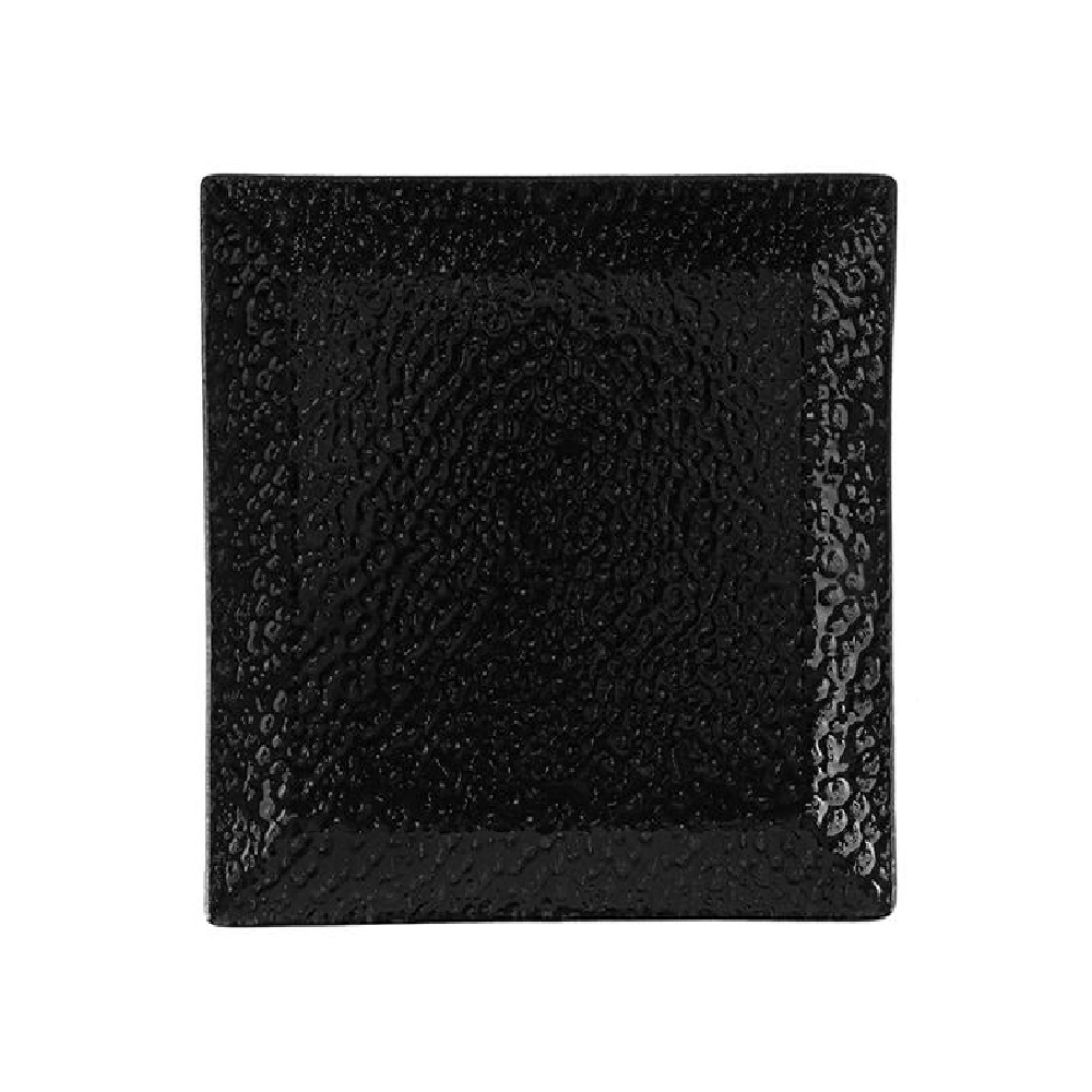 Porland Black Moss Alumilite Тарелка квадратная 270х270 мм (04ALM004829)