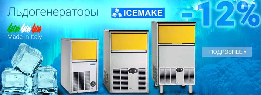 Акция на льдогенераторы Icemake