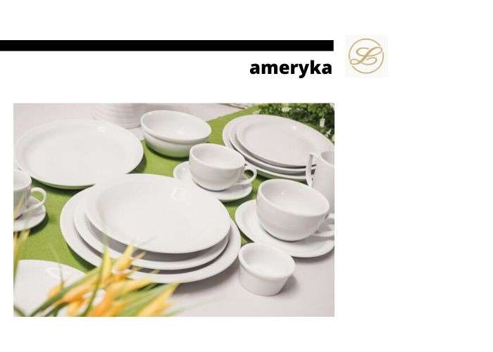 посуда из серии ameryka