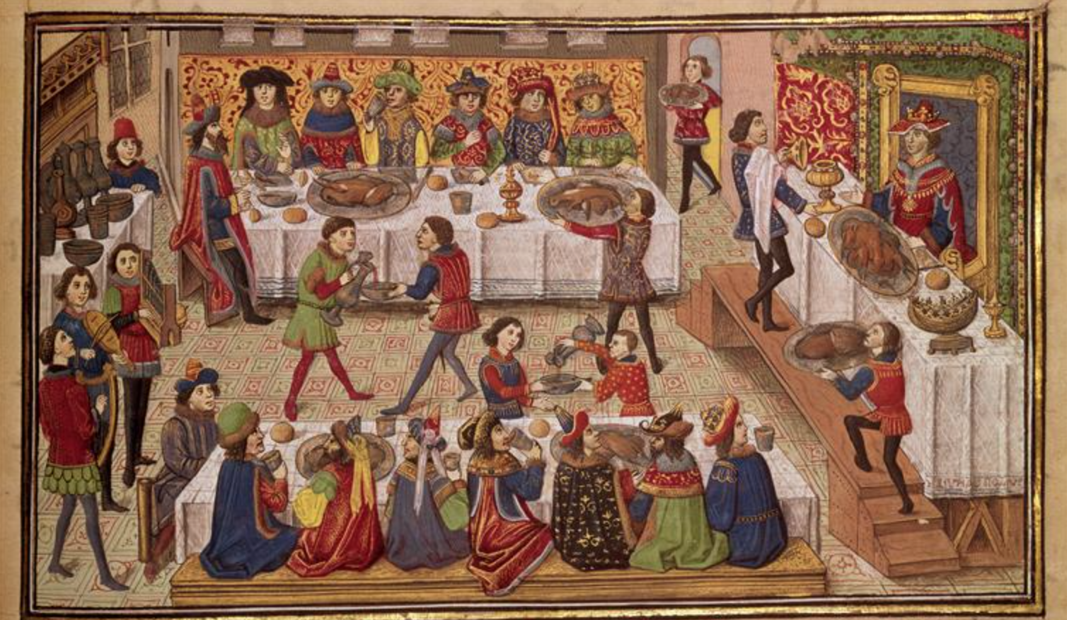 Рестораны в средневековье. Фото