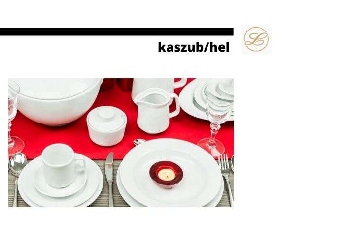 фарфоровая посуда из серии kaszub/hel