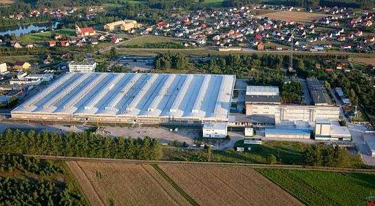 Lubiana Factory in Ćmielów, Poland