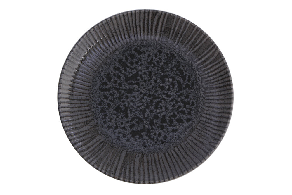 Porland Iris Dark Grey Тарелка круглая 250 мм