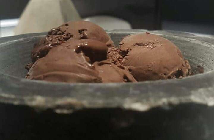 Шоколадне морозиво 